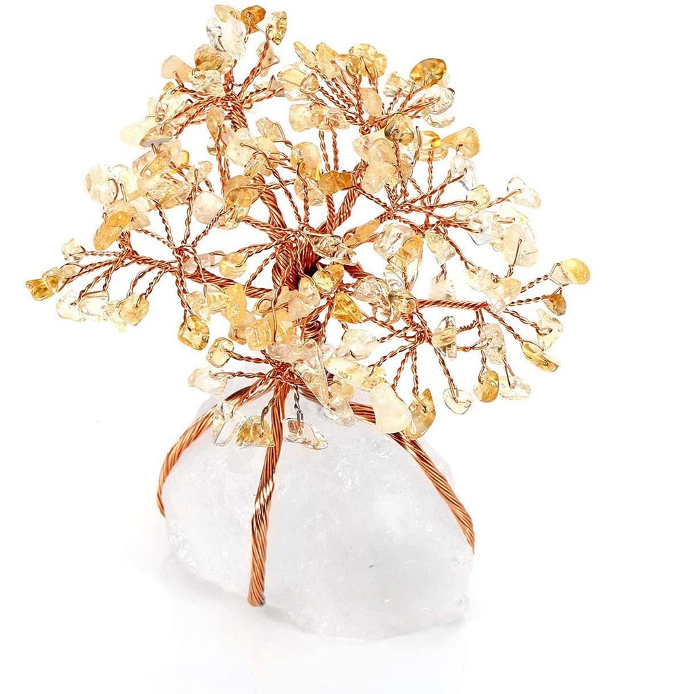 Levensboom Kristal Ornament Met Symbolische Energie En Dagelijkse Sfeervolle Decoratie