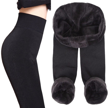 Thermische Dameslegging Fleece Met Warme Voering En Dagelijkse Comfortabele Pasvorm
