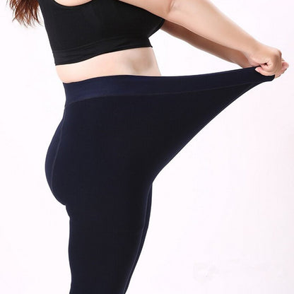 Thermische Dameslegging Fleece Met Warme Voering En Dagelijkse Comfortabele Pasvorm