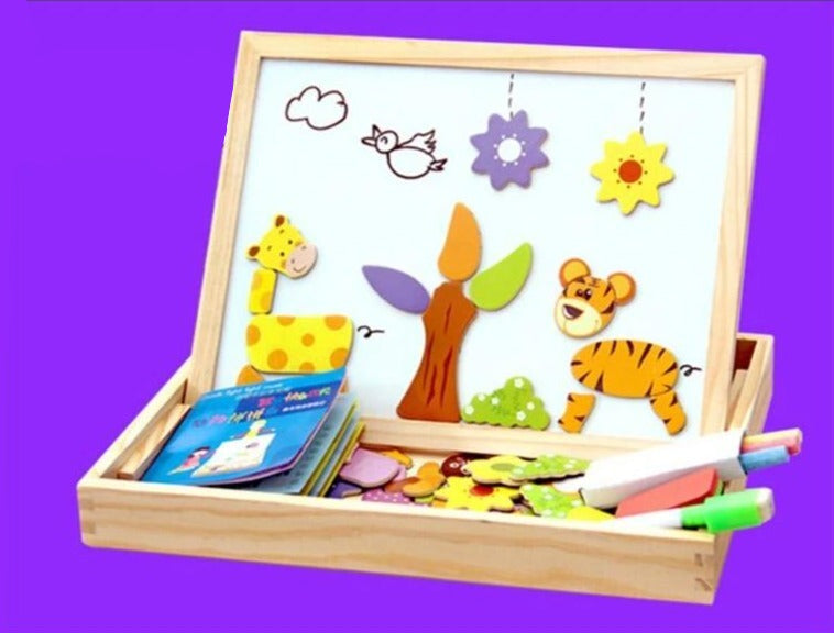 Magnetisch Teken- En Puzzelbord Voor Creatief Leren