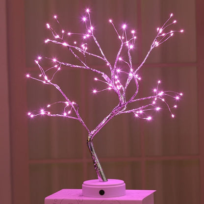 Fairy Licht Boom Met Flexibele Takken En Dagelijkse Sfeervolle Verlichting
