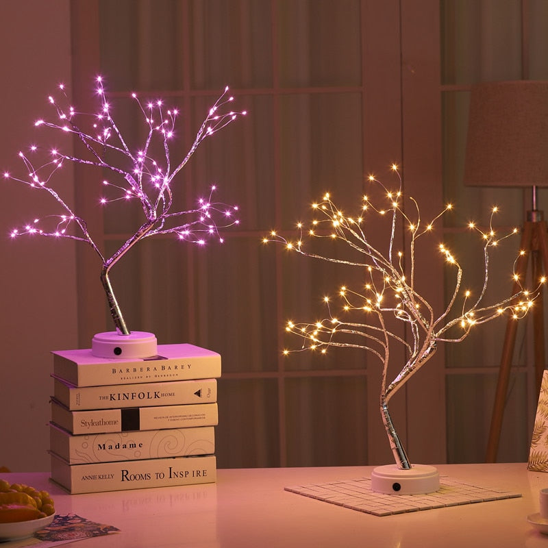 Fairy Licht Boom Met Flexibele Takken En Dagelijkse Sfeervolle Verlichting