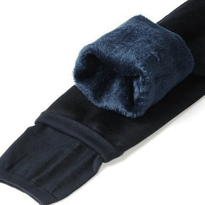 Thermische Dameslegging Fleece Met Warme Voering En Dagelijkse Comfortabele Pasvorm