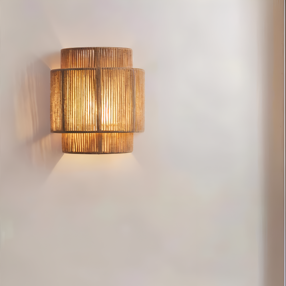 Bohemian Wandlamp Van Touw En Metaal Voor Natuurlijke Sfeerverlichting