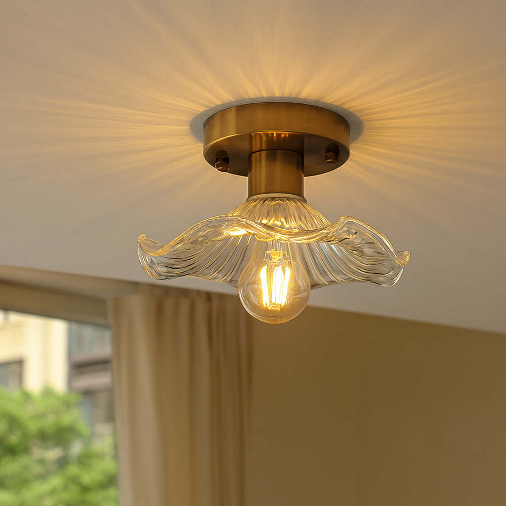 Plafondlamp Met Bloemvorm En Zachte Diffuse LED Verlichting