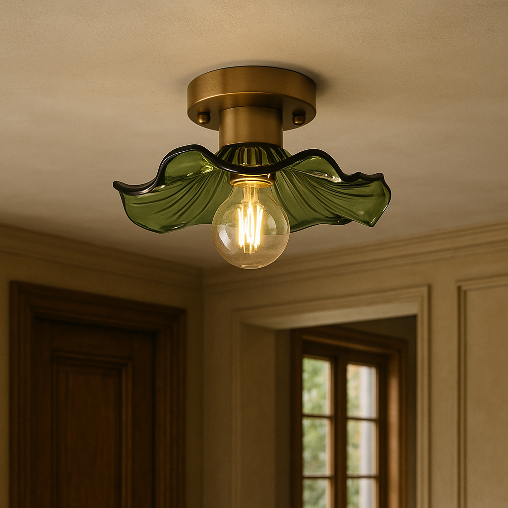 Plafondlamp Met Bloemvorm En Zachte Diffuse LED Verlichting