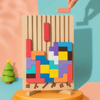 Houten Puzzelbord Voor Rustgevende En Creatieve Pauzemomenten