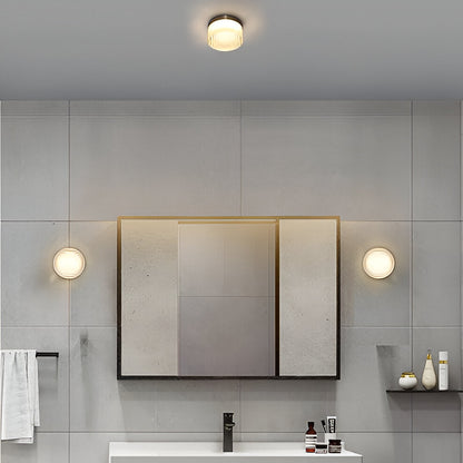Compacte Wandlamp Met Geribbeld Lichtdesign En LED-Verlichting