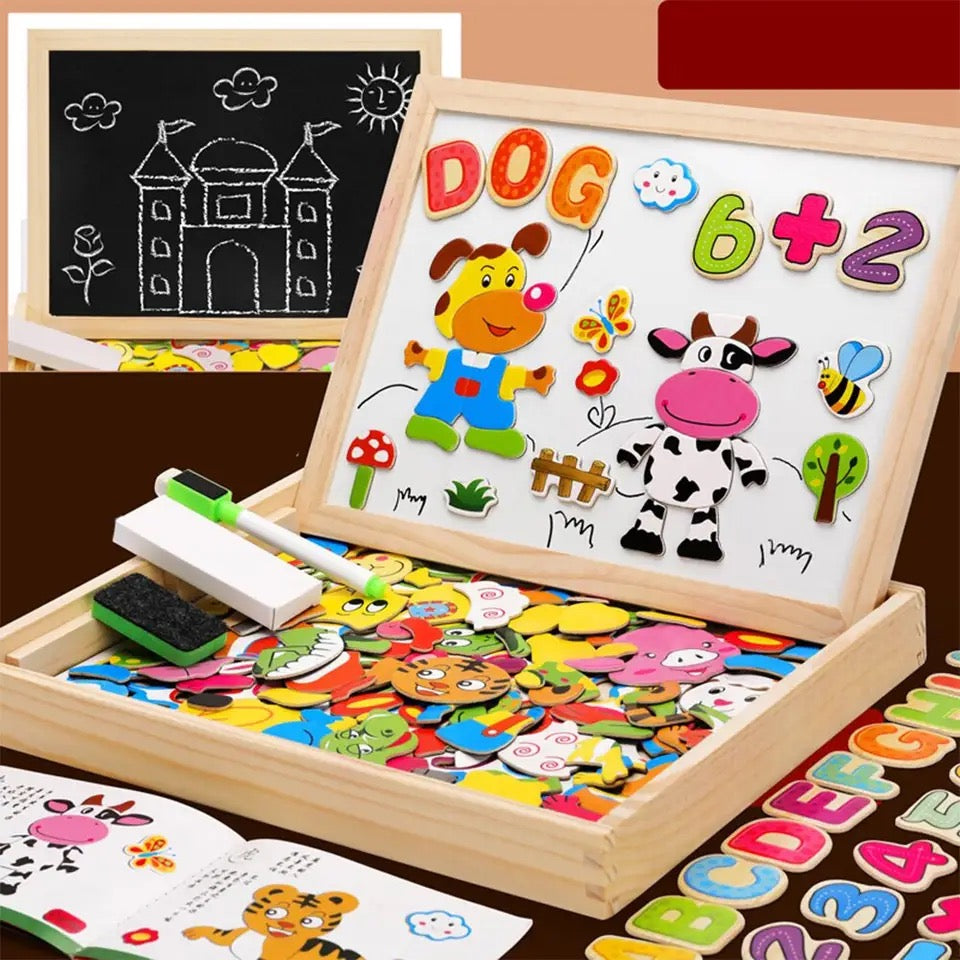 Tekenbord Voor Kinderen Met Dubbele Schrijfzijde En Creatieve Functie