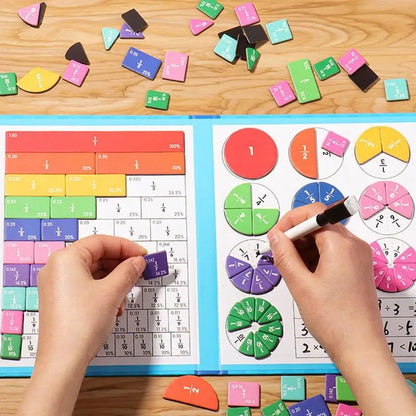 Magnetisch Rekenspel Voor Interactief Leren Van Breuken En Getalbegrip