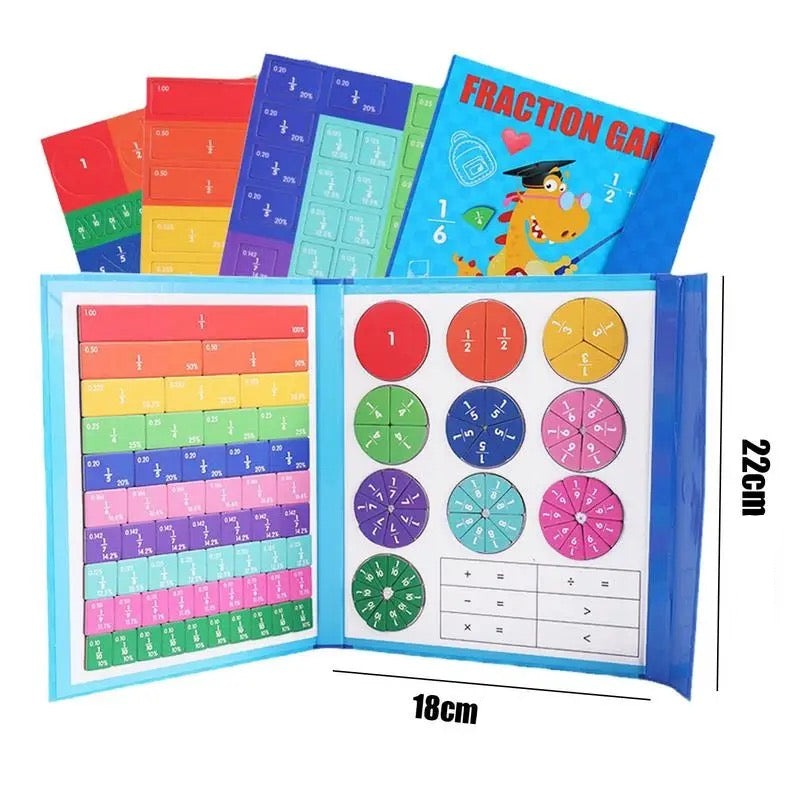 Magnetisch Rekenspel Voor Interactief Leren Van Breuken En Getalbegrip
