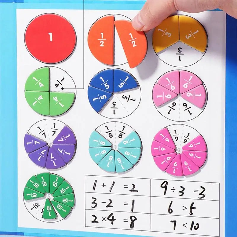 Magnetisch Rekenspel Voor Interactief Leren Van Breuken En Getalbegrip