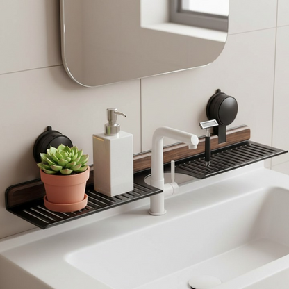 Wastafelrek Voor Warme Uitstraling En Opgeruimde Ruimte In Keuken En Badkamer