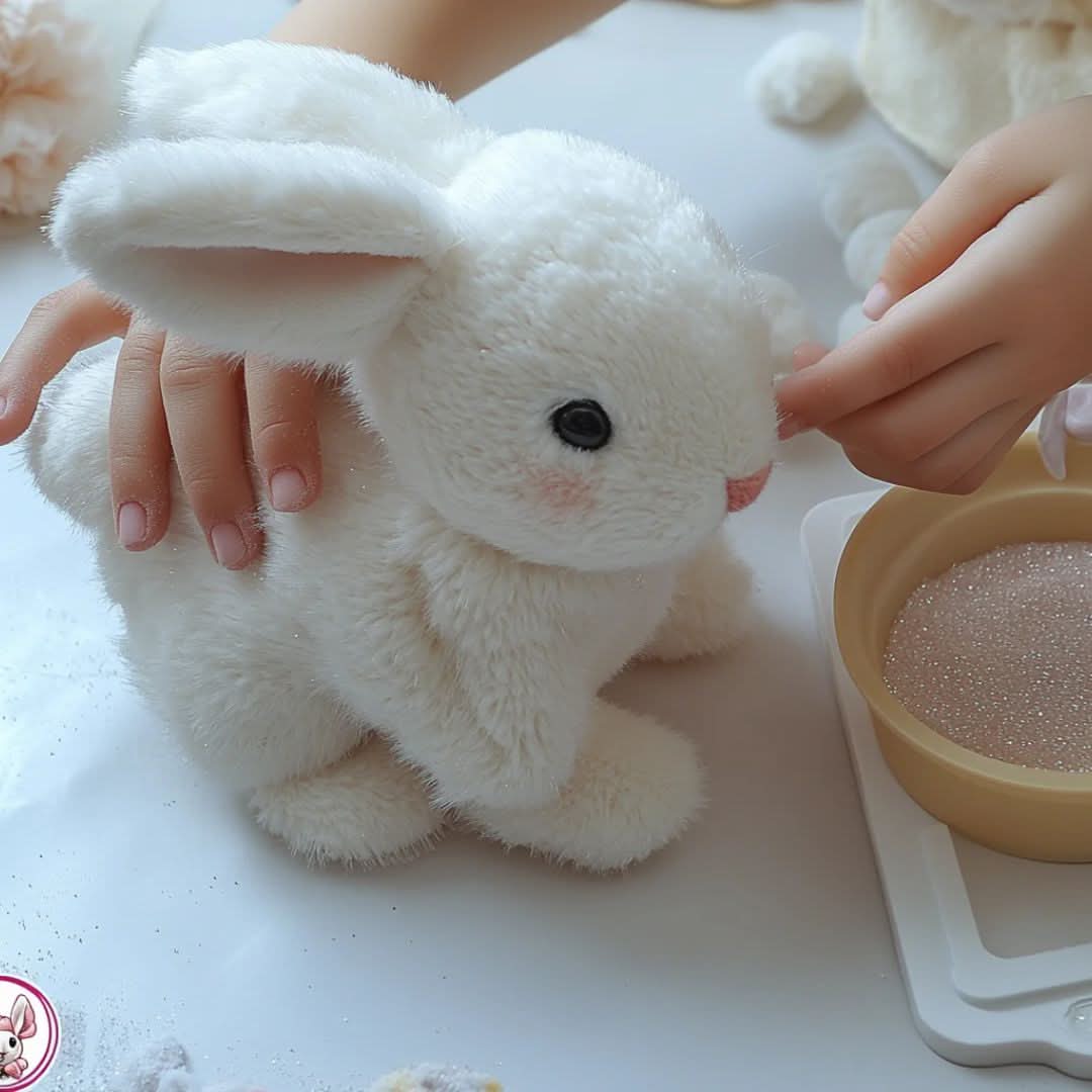Interactieve Pluche Haas Met Bewegings‑ En Geluidsfunctie