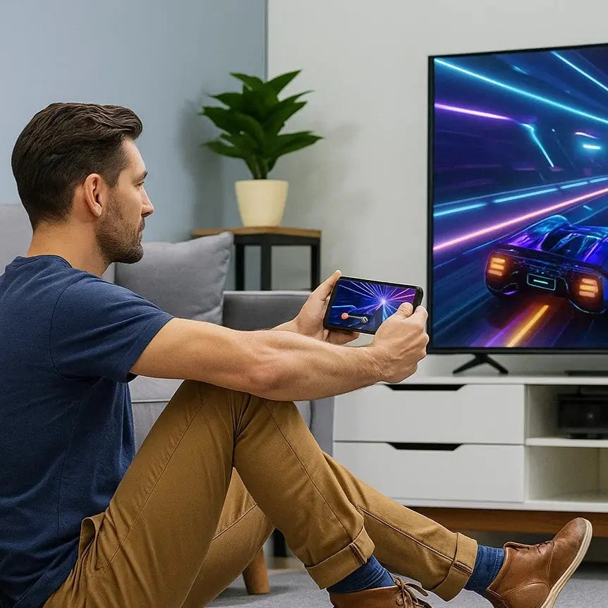 Mirroradapter Voor Direct En Draadloos Spiegelbeeld Naar Tv En Monitor