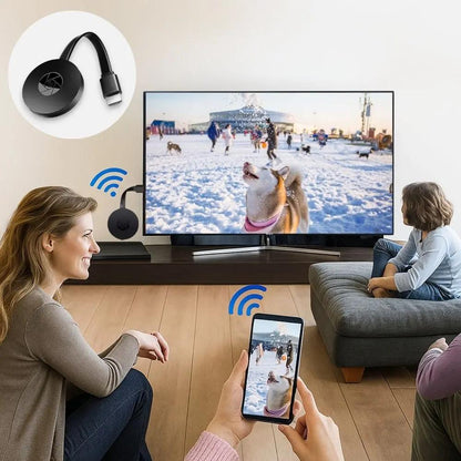 Mirroradapter Voor Direct En Draadloos Spiegelbeeld Naar Tv En Monitor