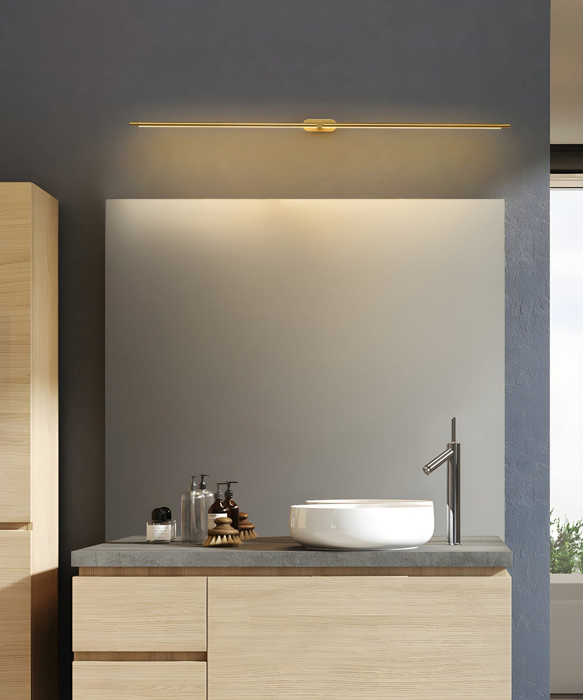 Lineaire Wandlamp Met Slanke Vorm En Zachte LED Verlichting