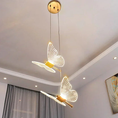 LED Vlinder Hanglamp voor een Sfeervolle Kinderkamer