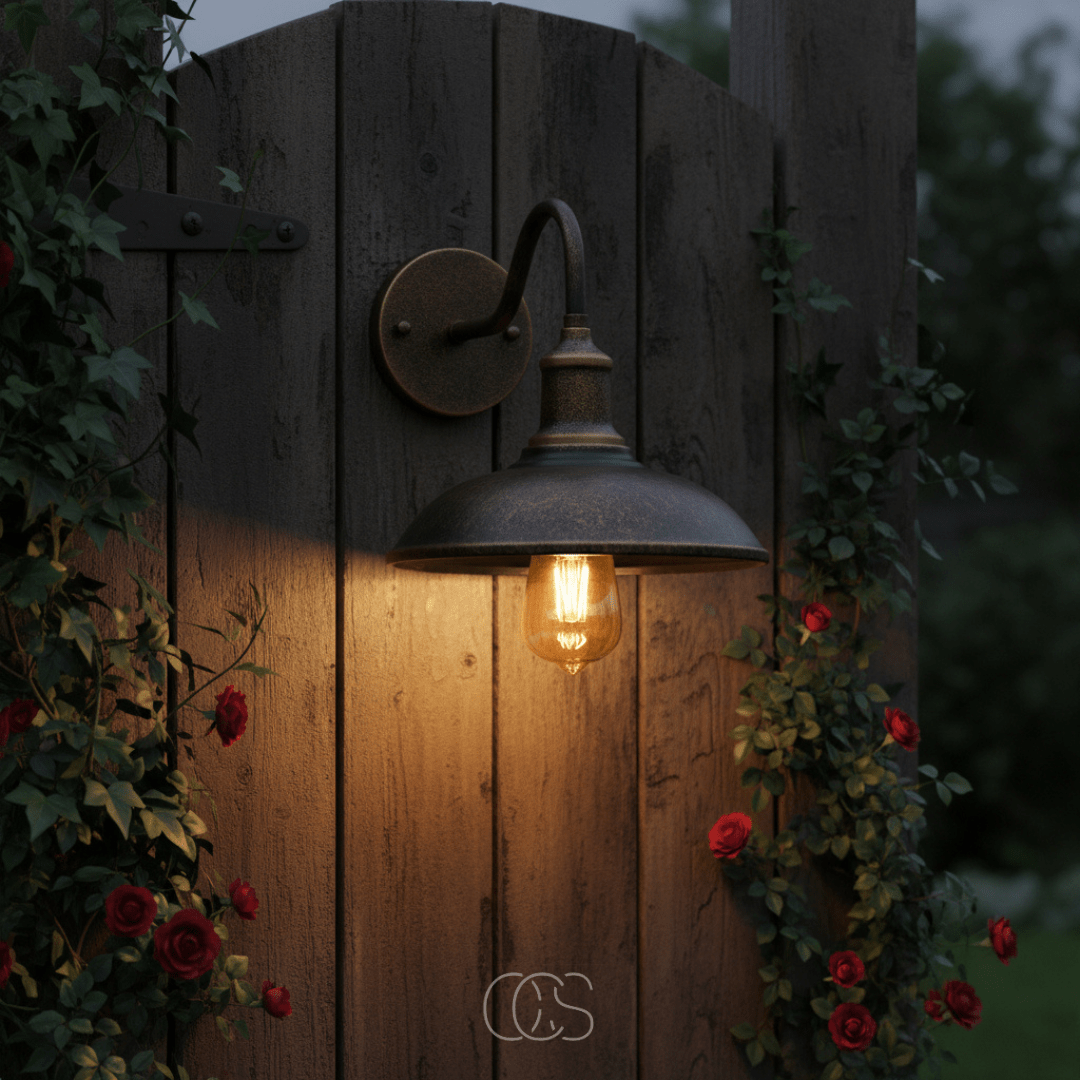 Buitenwandlamp Vintage Met Warm Licht En Weerbestendige Constructie
