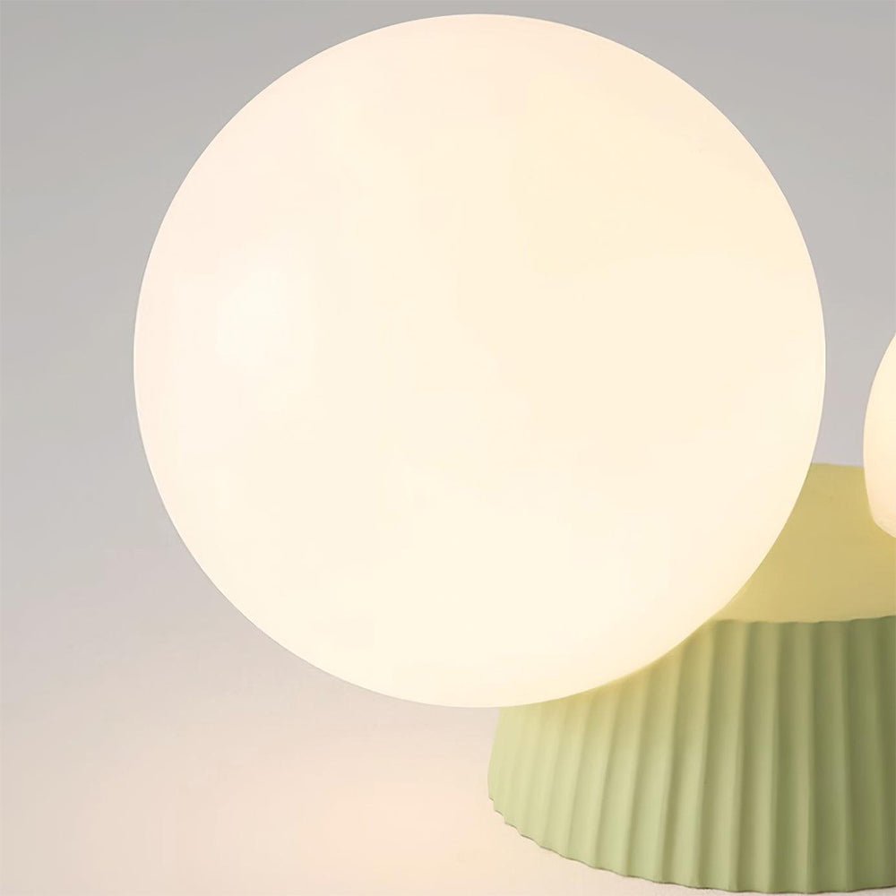 Speelse Plafondlamp Met Dubbele Lichtbollen En Zachte Verlichting