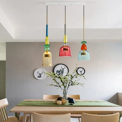Kleurrijke Hanglamp met Verstelbare Hoogte