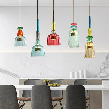 Kleurrijke Hanglamp met Verstelbare Hoogte