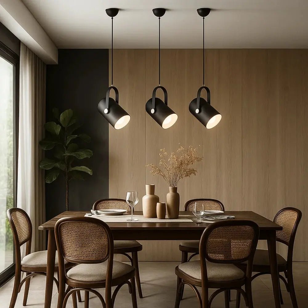 Minimalistische Cilinder Hanglamp Met Gerichte LED-Verlichting