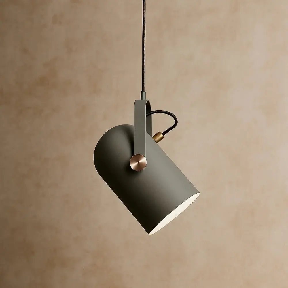 Minimalistische Cilinder Hanglamp Met Gerichte LED-Verlichting
