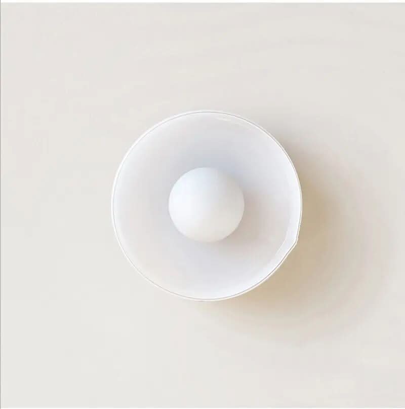 Glazen Plafondlamp In Scandinavische Stijl