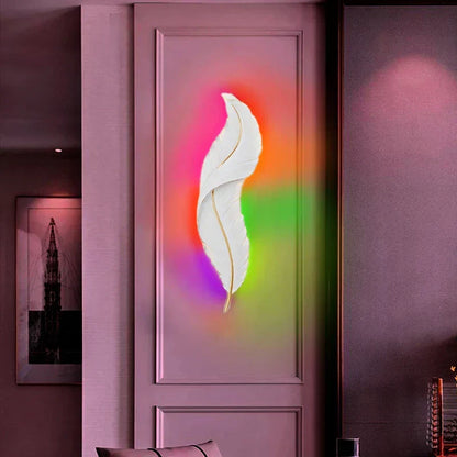 Wandlamp met Witte Veerdetails en Aluminium Behuizing