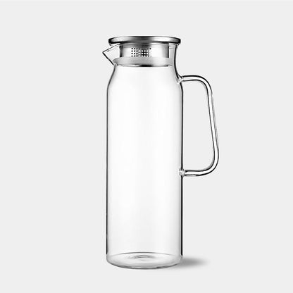 Minimalistische Glazen Waterkaraf Voor Warme En Koude Dranken
