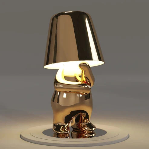 Moderne Tafellamp Met Artistiek Figuurontwerp En Touchbediening