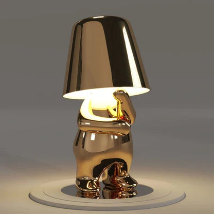 Moderne Tafellamp Met Artistiek Figuurontwerp En Touchbediening