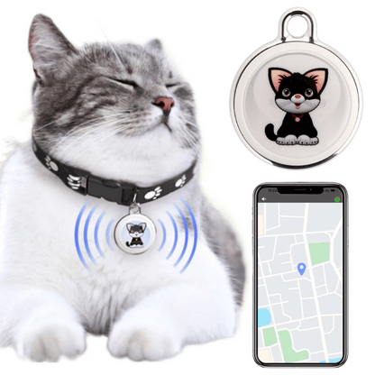 Compacte bluetooth tracker voor huisdieren en persoonlijke items