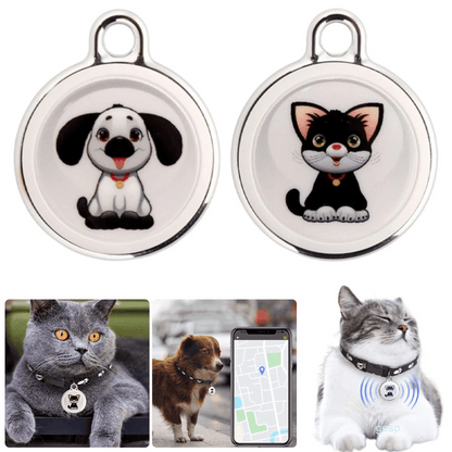 Compacte bluetooth tracker voor huisdieren en persoonlijke items