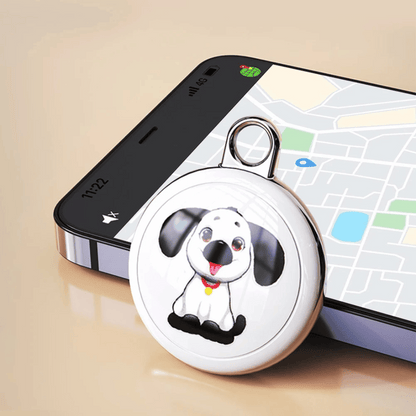 Compacte bluetooth tracker voor huisdieren en persoonlijke items
