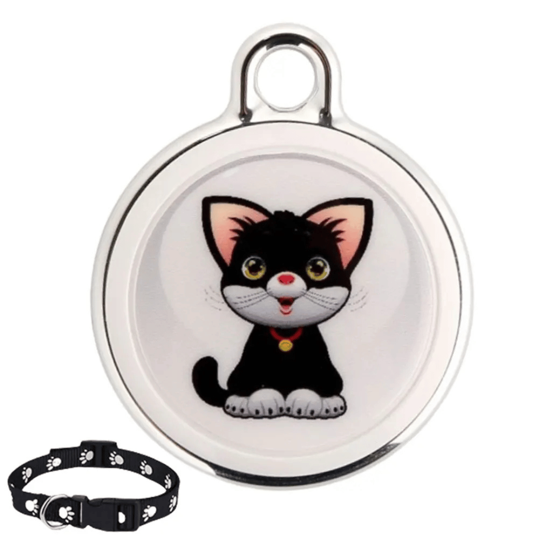 Compacte bluetooth tracker voor huisdieren en persoonlijke items