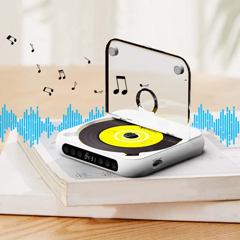 Compacte Draagbare Cd‑Speler met Bluetooth