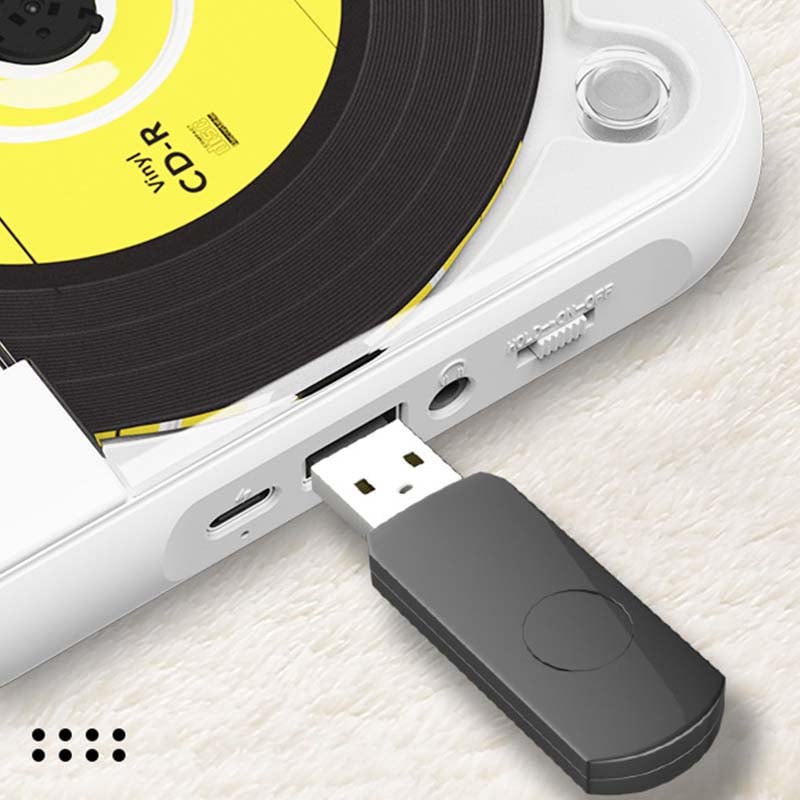 Compacte Draagbare Cd‑Speler met Bluetooth