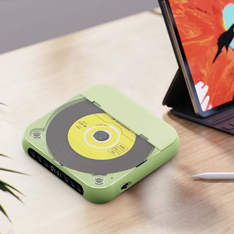 Compacte Draagbare Cd‑Speler met Bluetooth