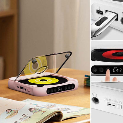 Compacte Draagbare Cd‑Speler met Bluetooth