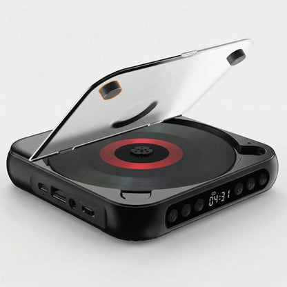 Compacte Draagbare Cd‑Speler met Bluetooth