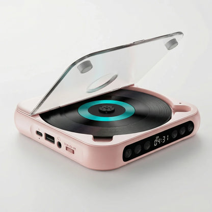 Compacte Draagbare Cd‑Speler met Bluetooth