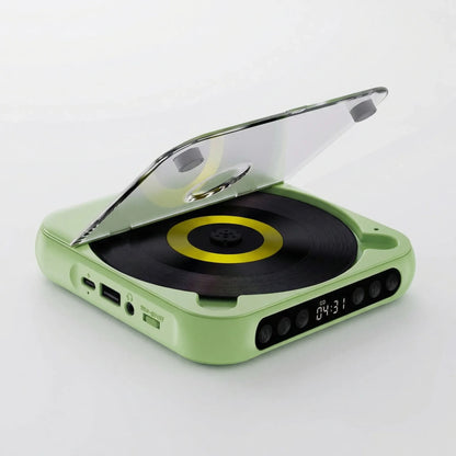 Compacte Draagbare Cd‑Speler met Bluetooth