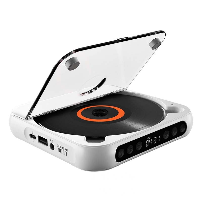 Compacte Draagbare Cd‑Speler met Bluetooth