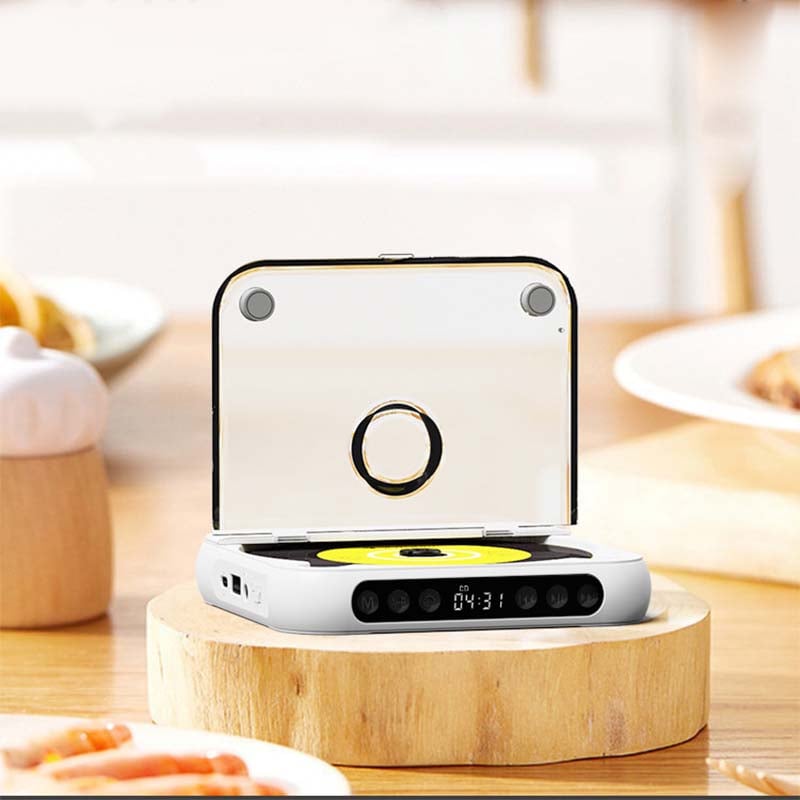 Compacte Draagbare Cd‑Speler met Bluetooth