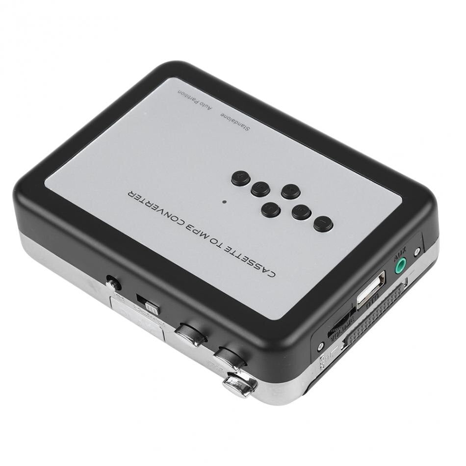 Draagbare cassette naar mp3 omzetter met usb opnamefunctie