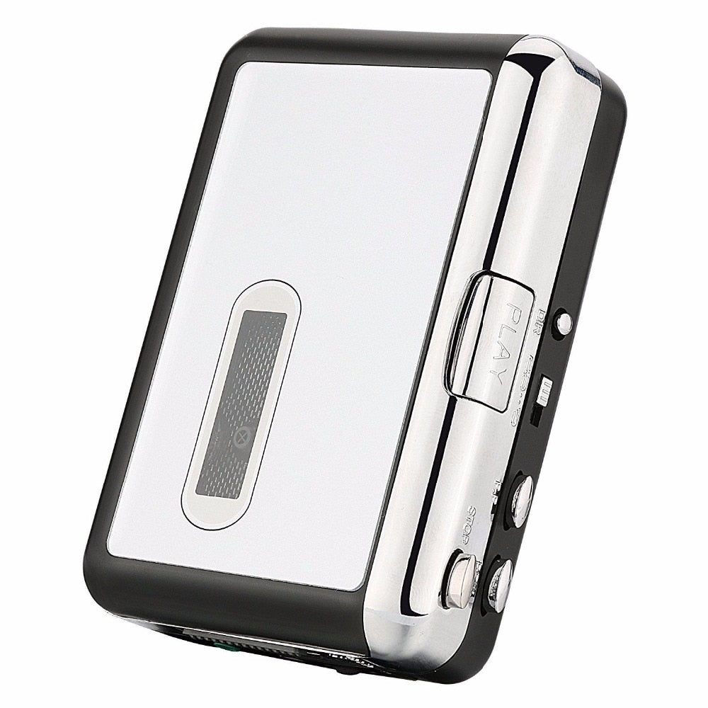 Draagbare cassette naar mp3 omzetter met usb opnamefunctie