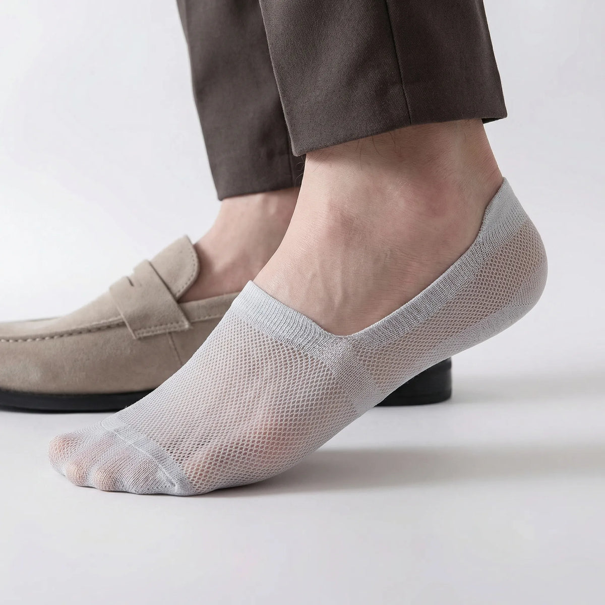 Onzichtbare Sokken Met Antislipstrip Voor Comfort Onder Lage Schoenen