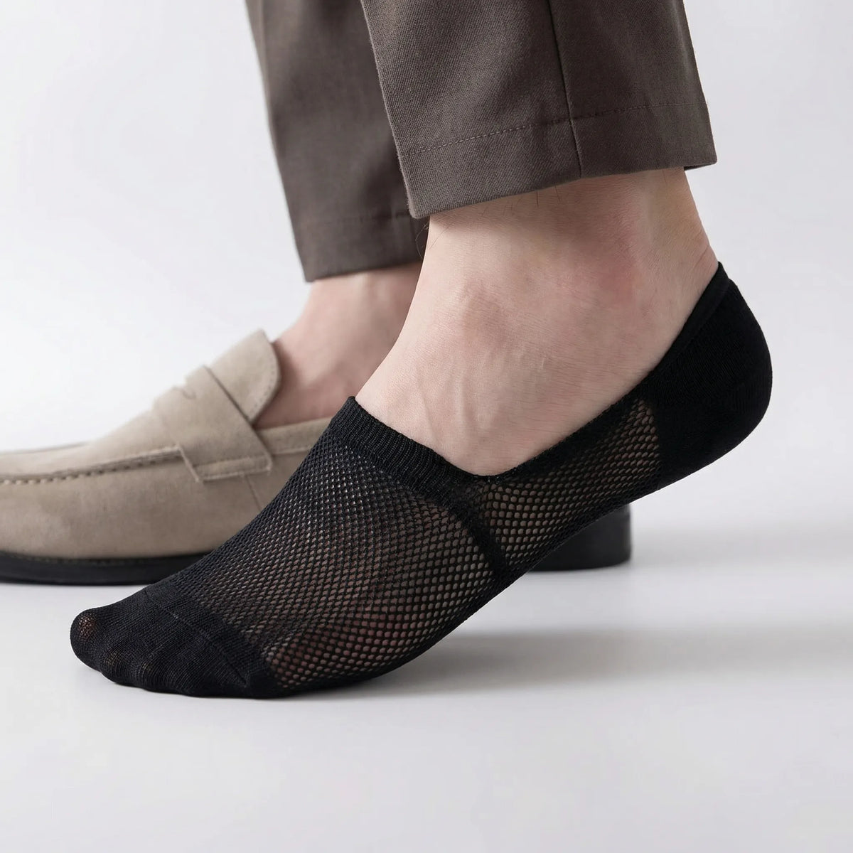 Onzichtbare Sokken Met Antislipstrip Voor Comfort Onder Lage Schoenen